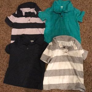 Old navy 2T short sleeve polo lot